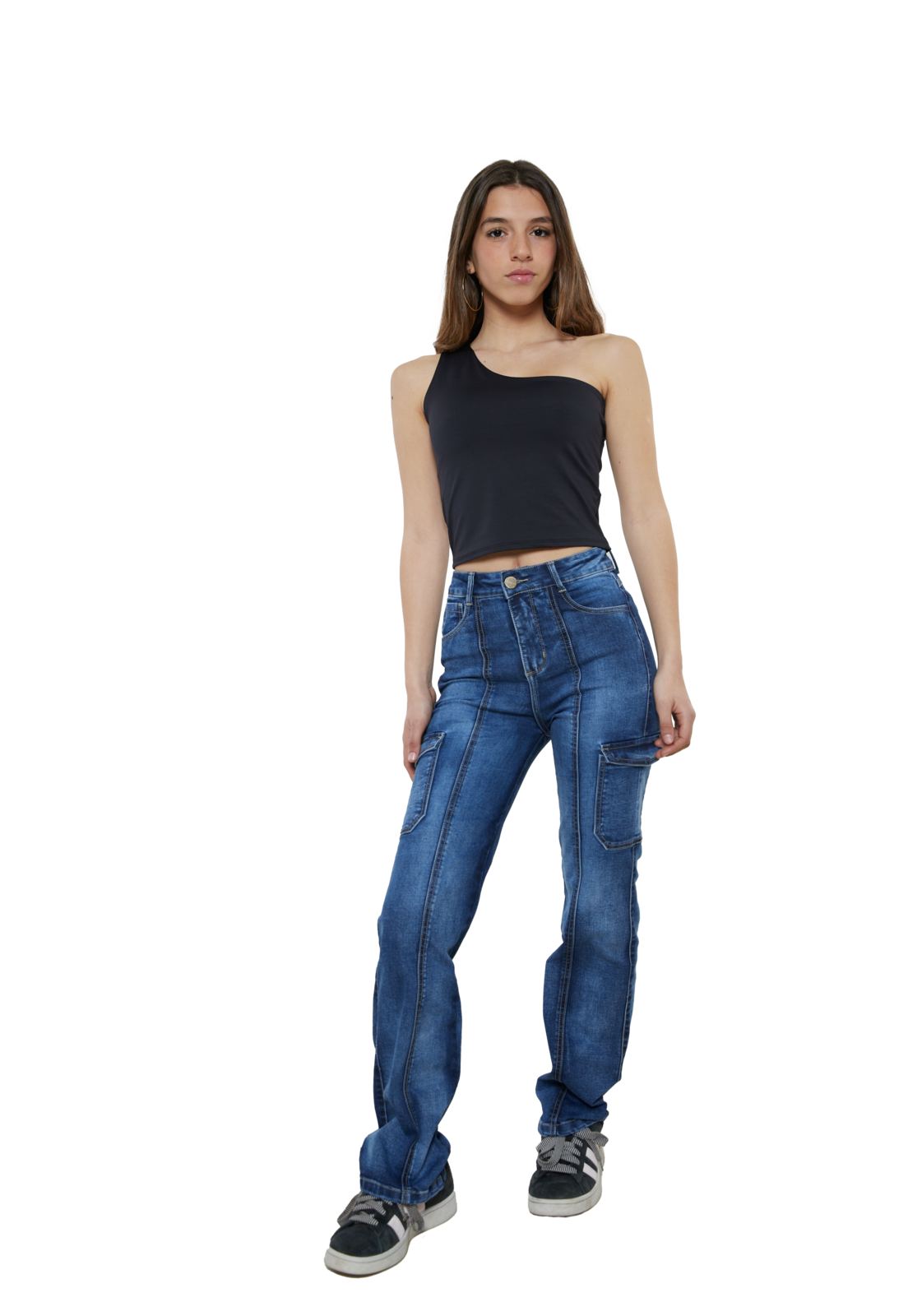 Polera Michigan I Negra Divino Jeans