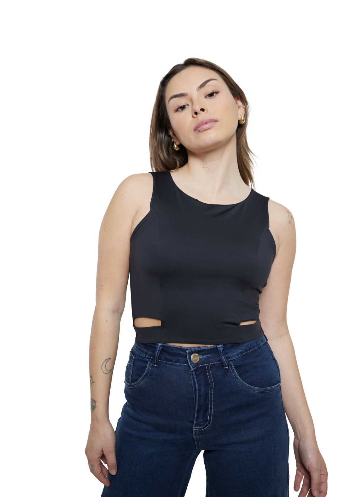 Polera Baikal II Negra Divino Jeans