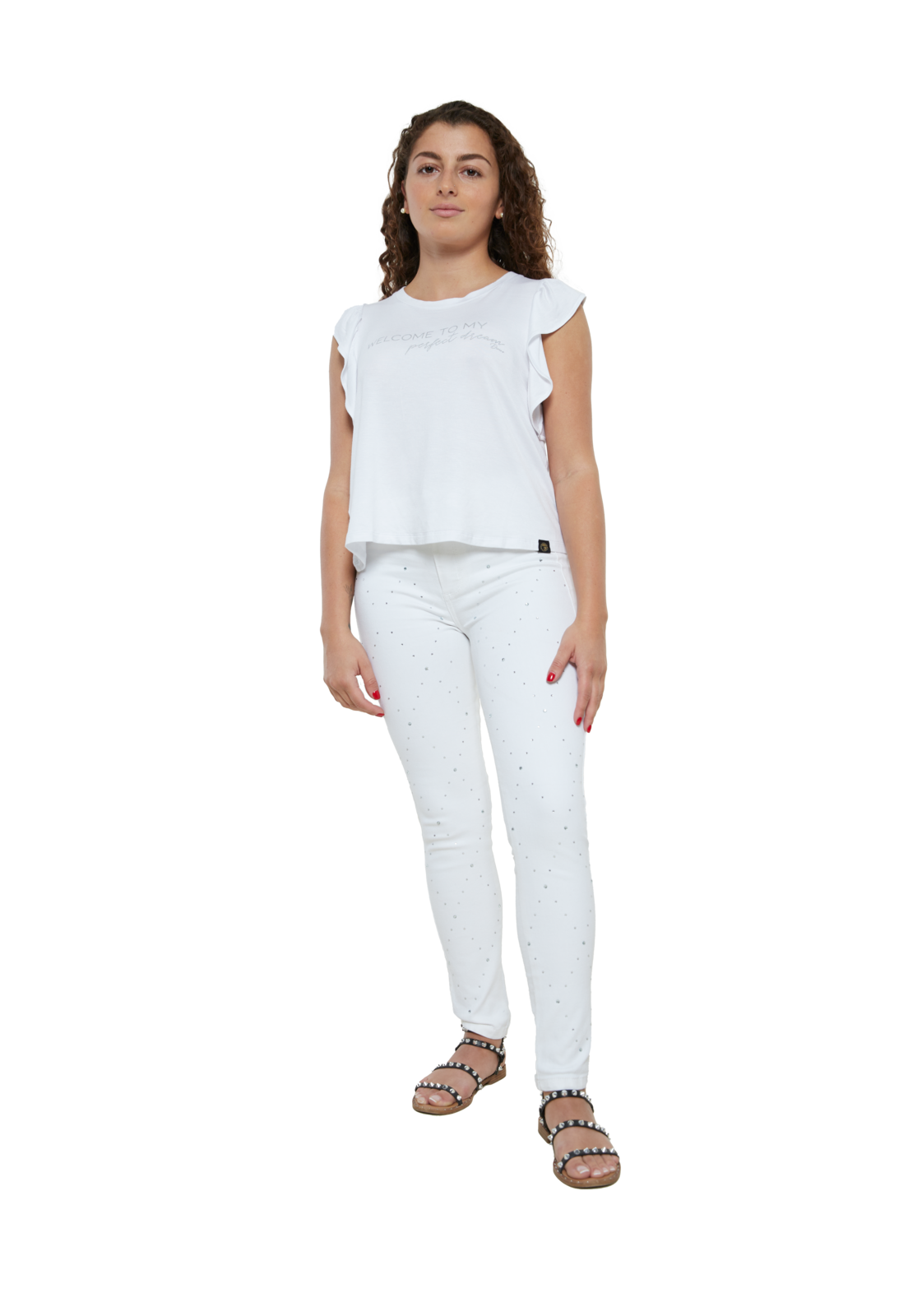 Polera Dulce I Blanca Divino Jeans