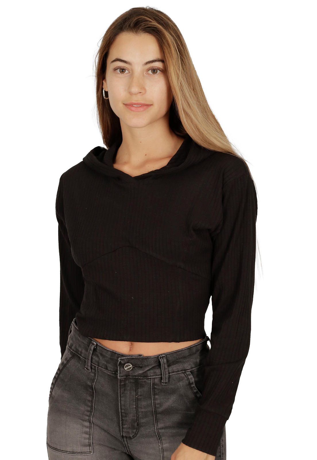 Polerón Anais I Negro Divino Jeans