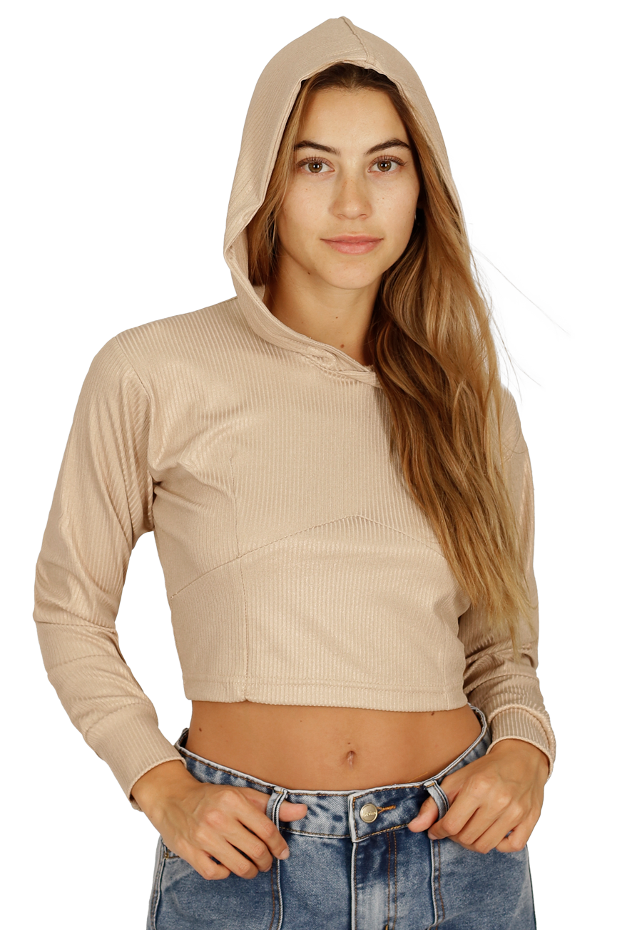 Polerón Anais III Camel Divino Jeans