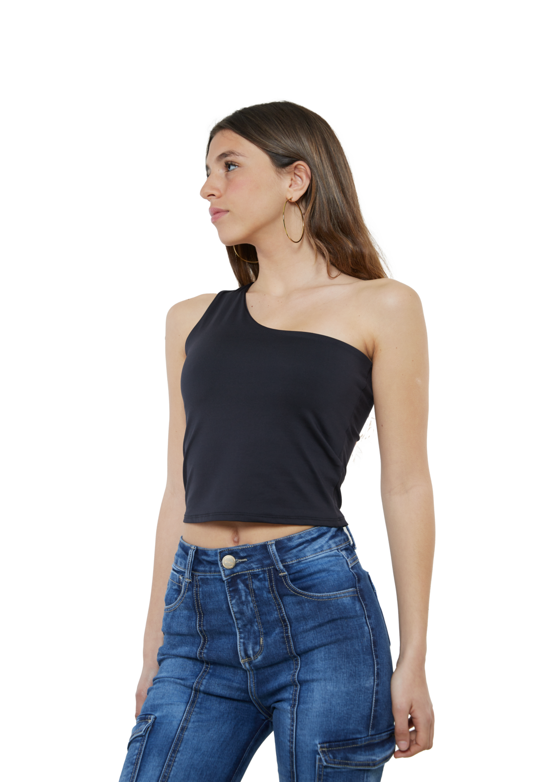 Polera Michigan I Negra Divino Jeans