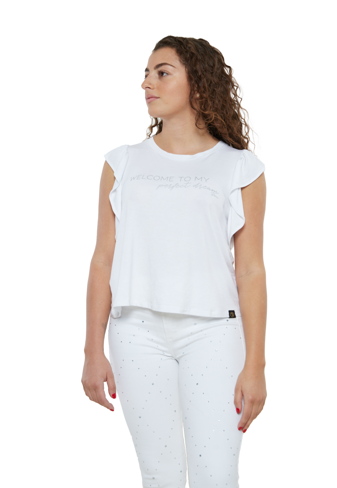 Polera Dulce I Blanca Divino Jeans
