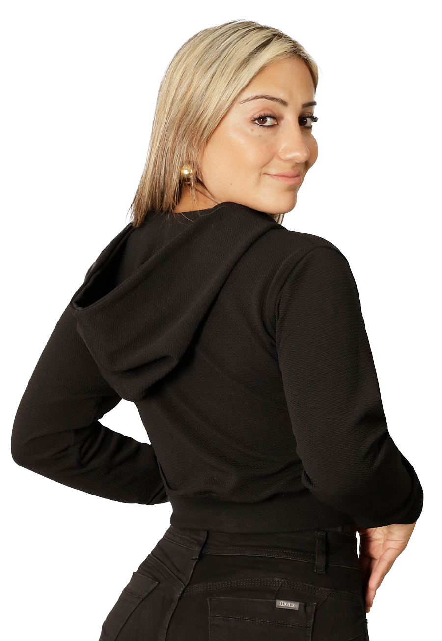 Polerón Aurora I Negro Divino Jeans