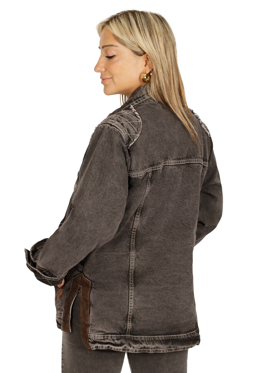 Chaqueta Aguamarina II Negro Divino Jeans