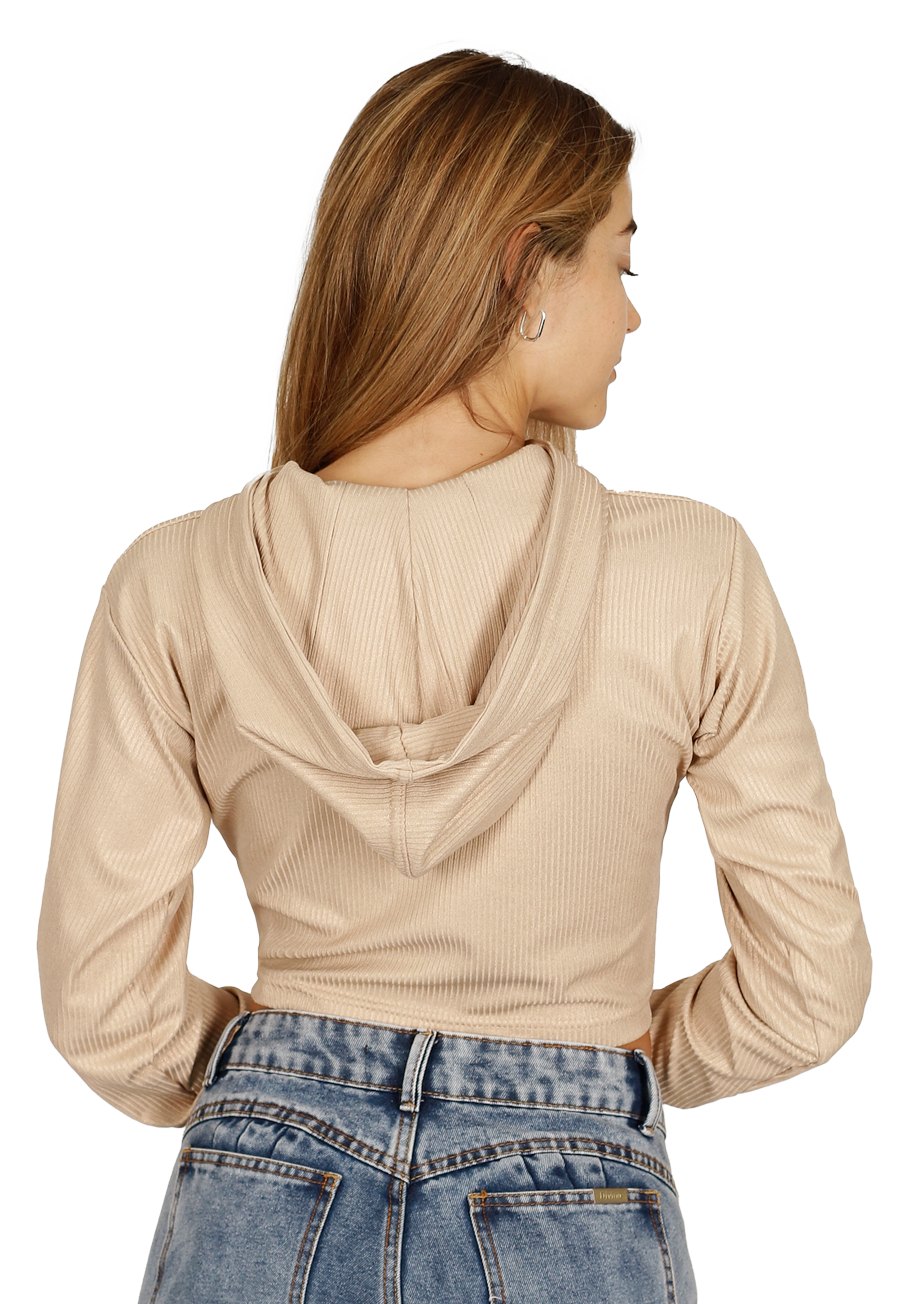 Polerón Anais III Camel Divino Jeans