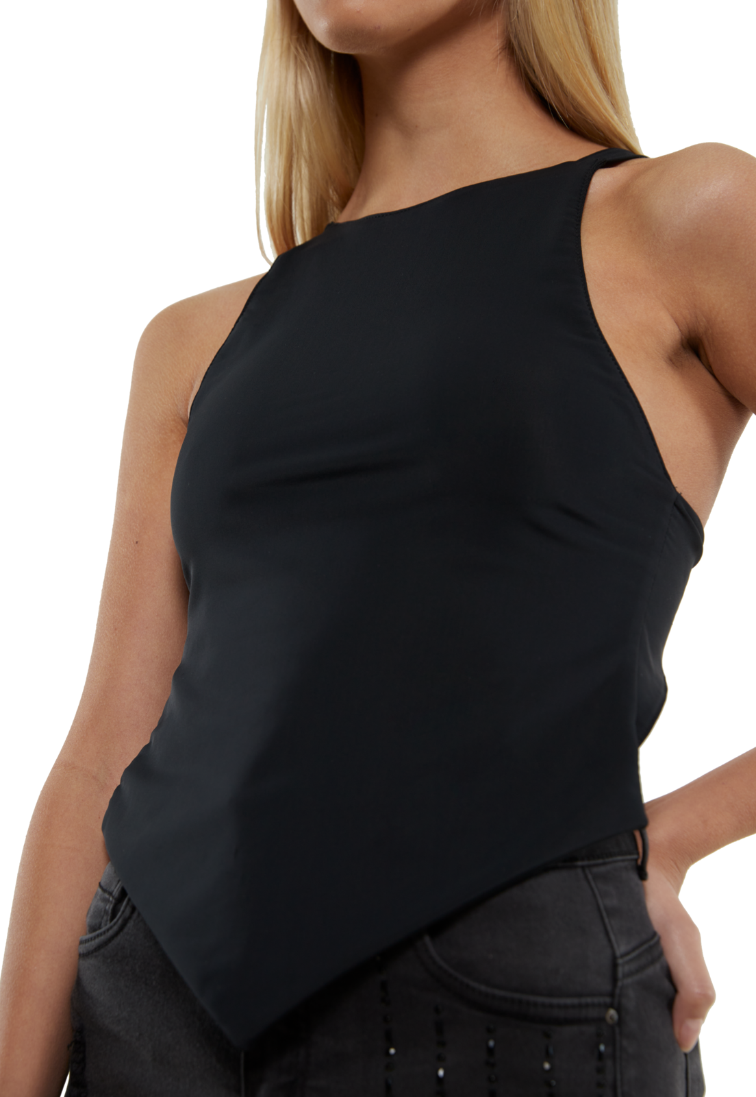 Polera Arkansas II Negra Divino Jeans
