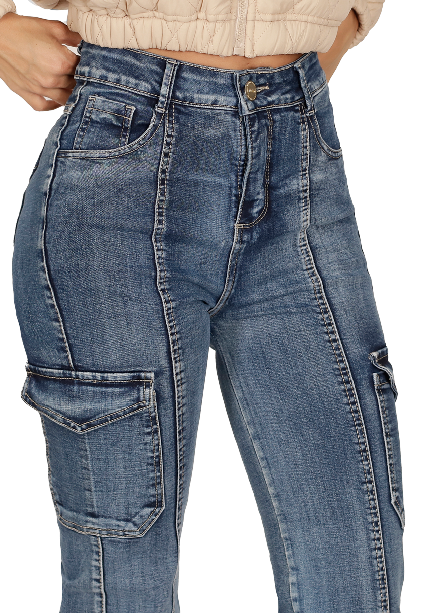 Jeans Amazona I Azul Divino Jeans