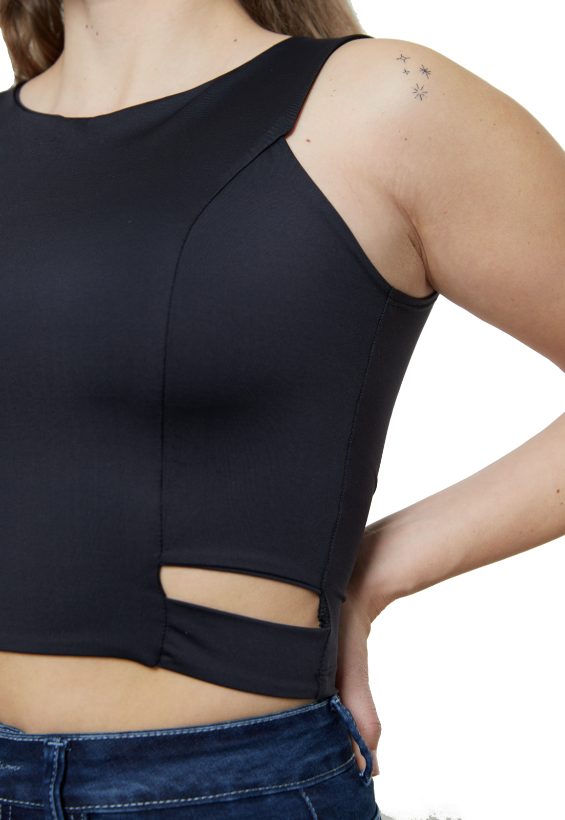 Polera Baikal II Negra Divino Jeans