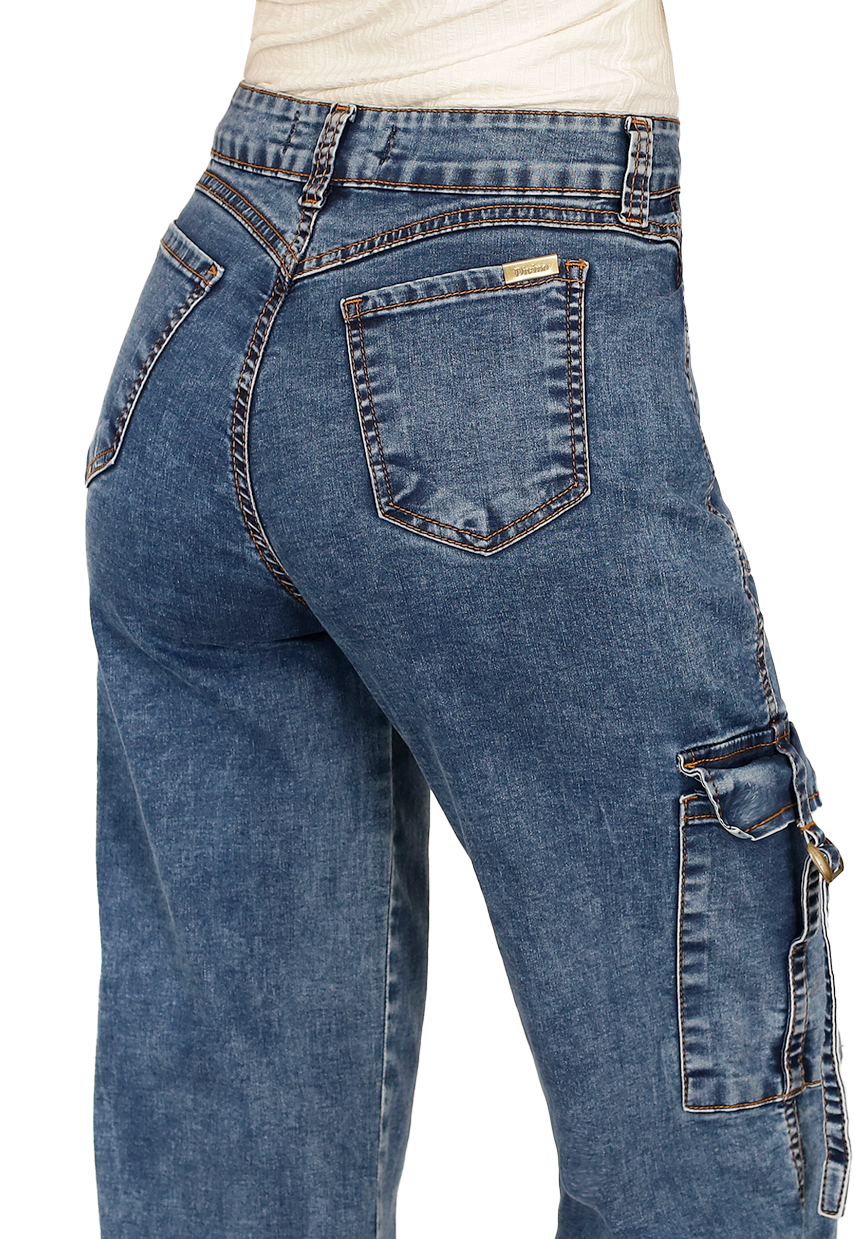 Jeans Amanda I Azul Divino Jeans