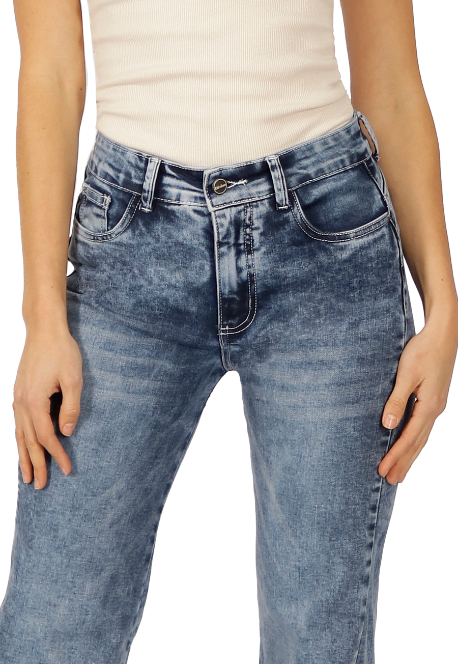 Jeans Brenda I Azul Divino Jeans