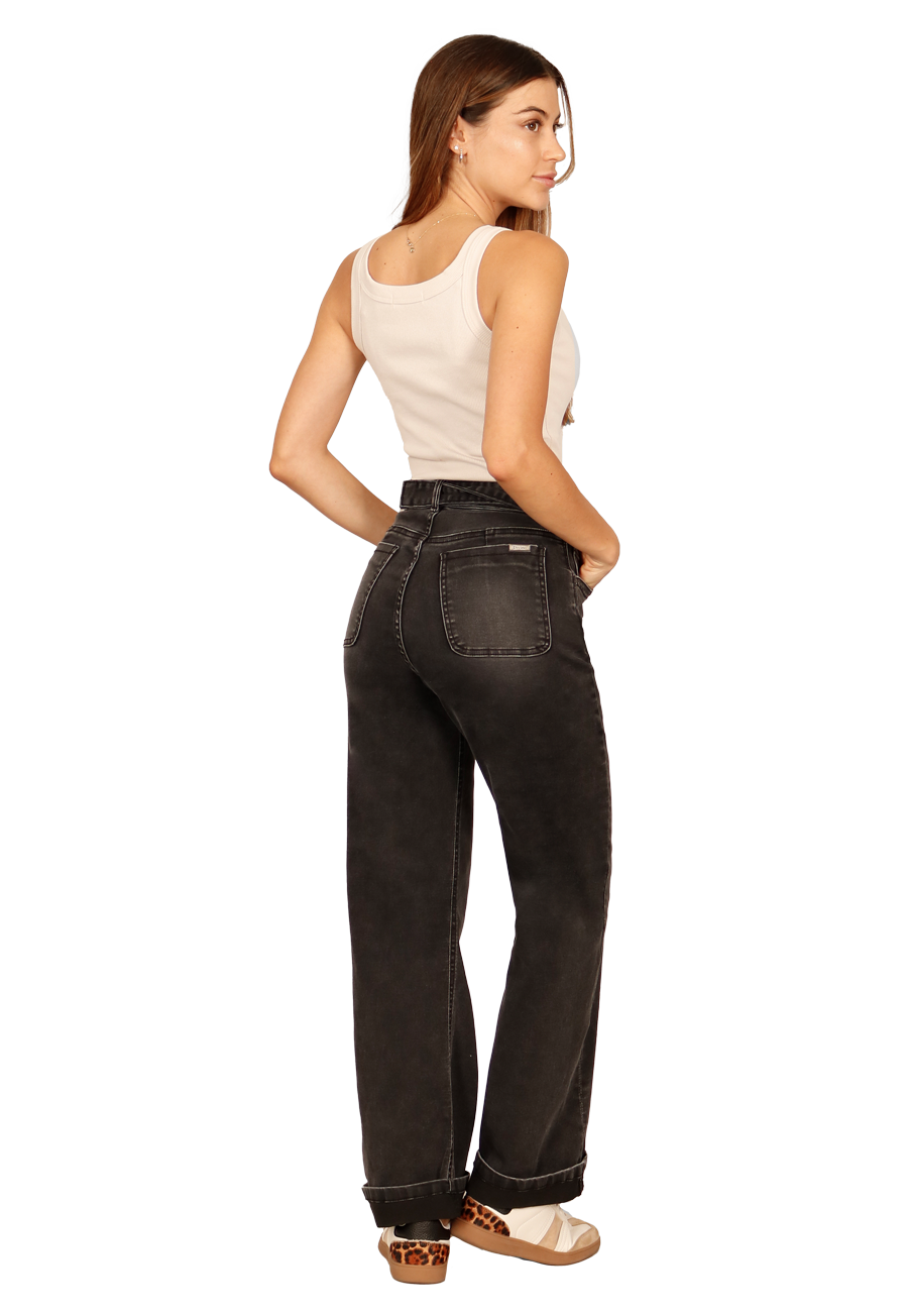 Jeans Demi III Negro Divino Jeans