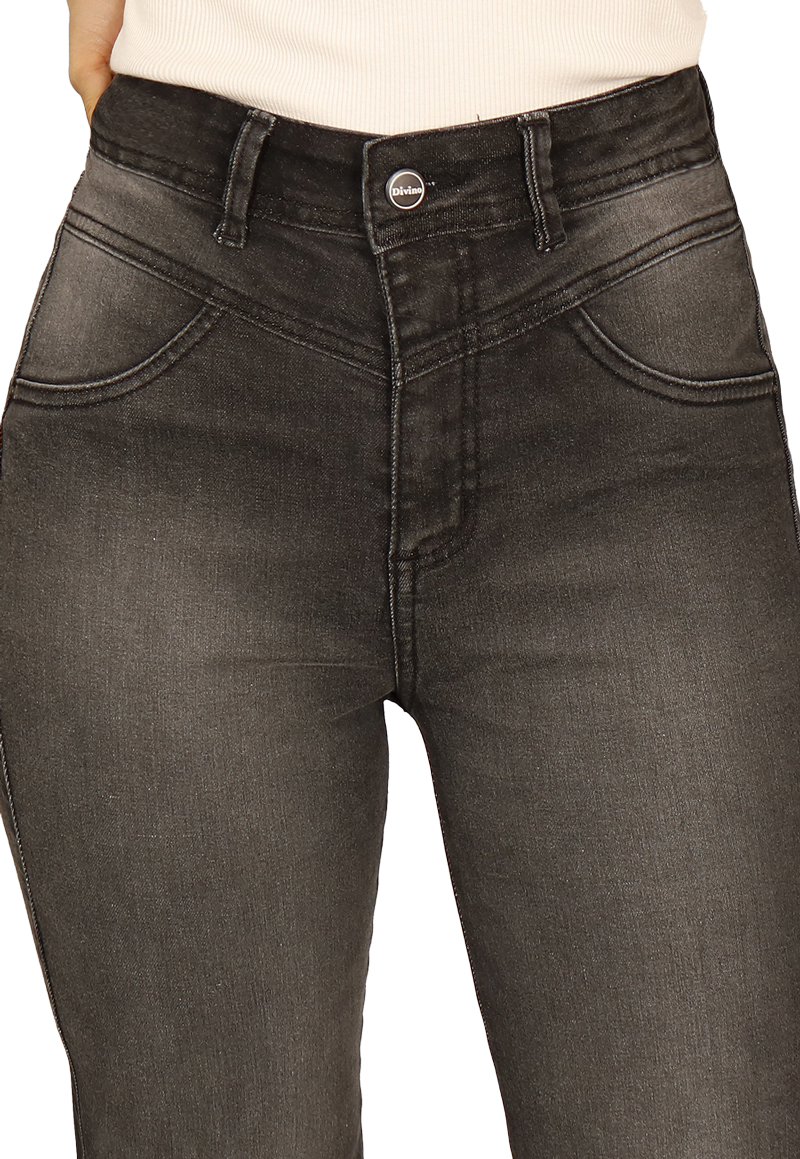 Jeans Frida III Negro Divino Jeans