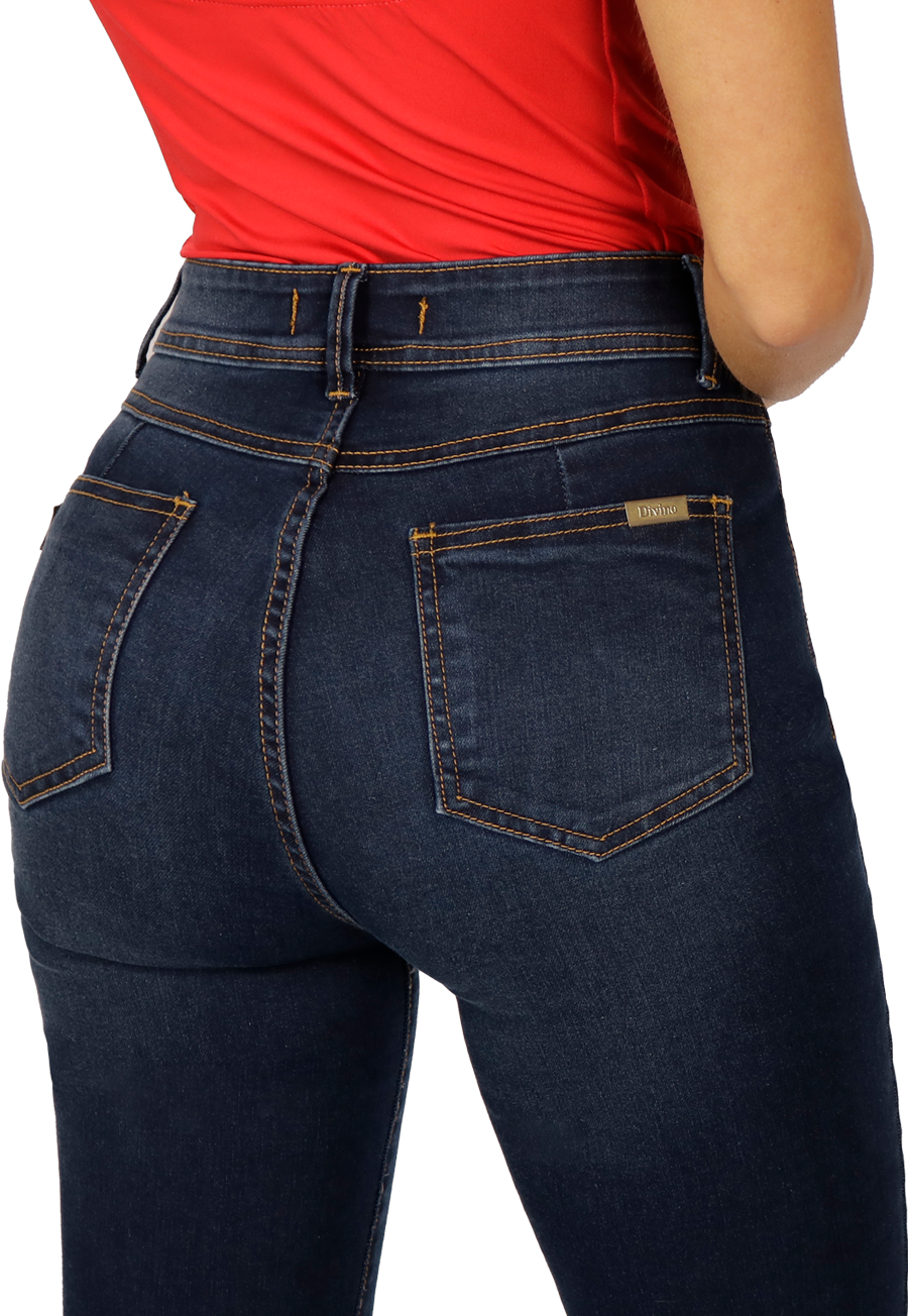 Jeans Frida I Azul Divino Jeans