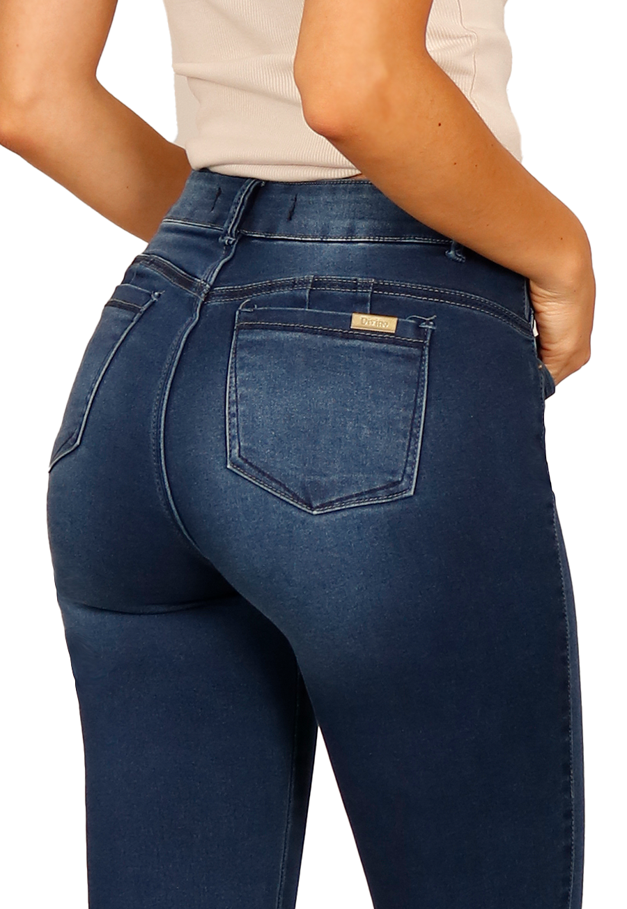 Jeans Tania I Azul Divino Jeans