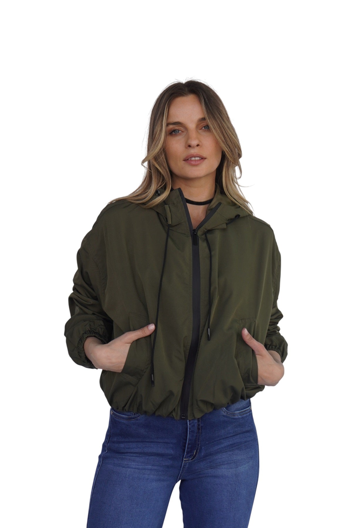Chaqueta Ely IV Verde Divino Jeans