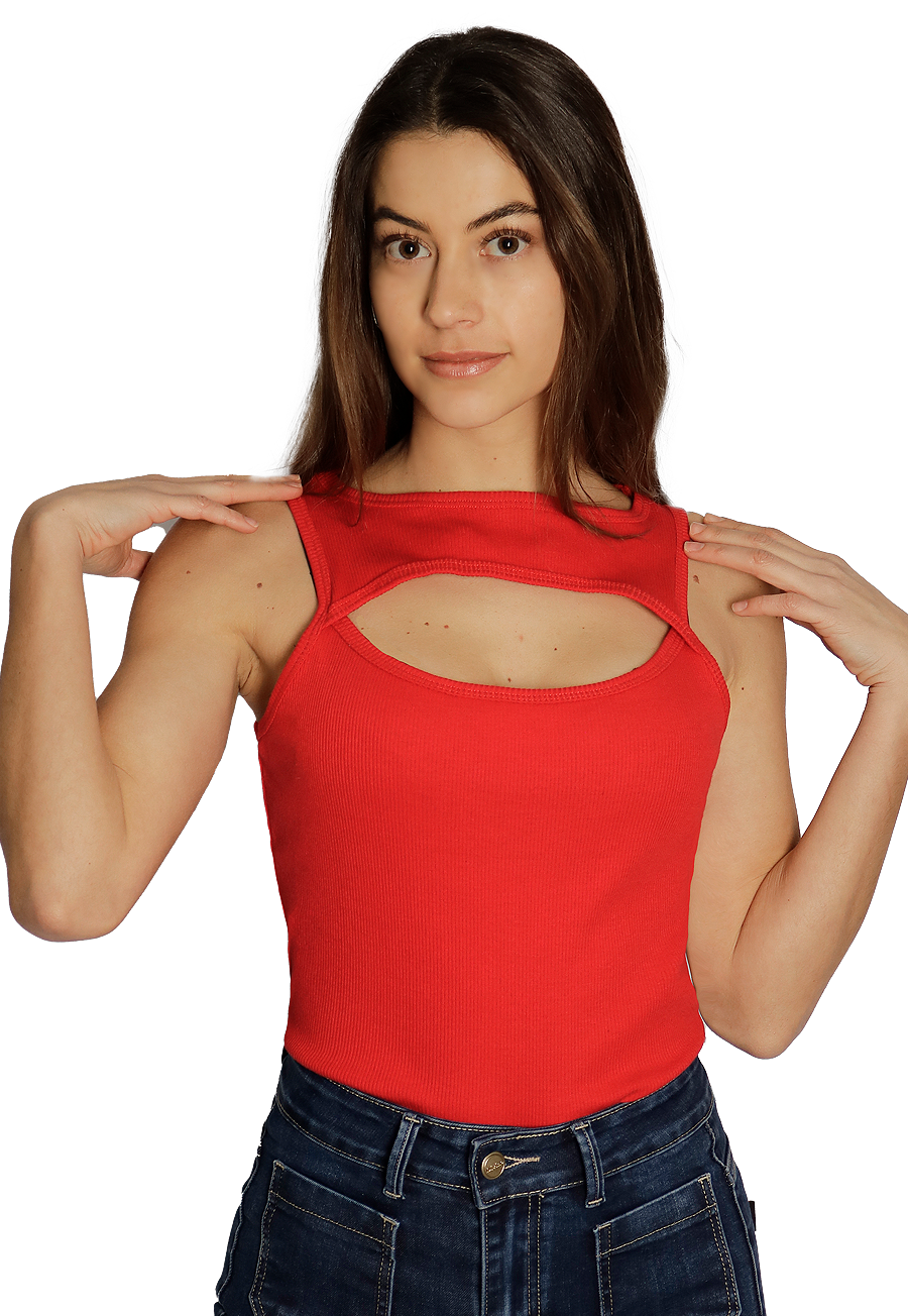 Polera Moscova III Roja Divino Jeans