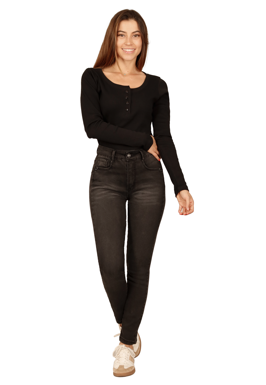 Jeans Hilary II Negro Divino Jeans