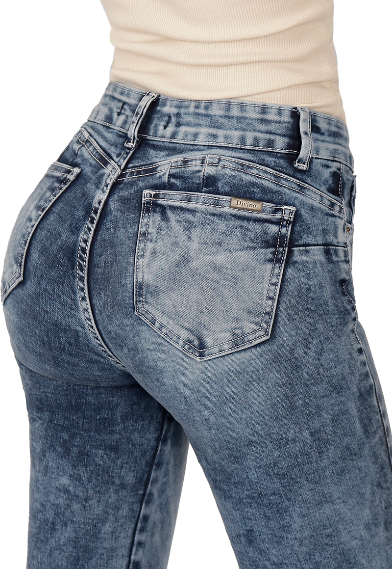 Jeans Brenda I Azul Divino Jeans