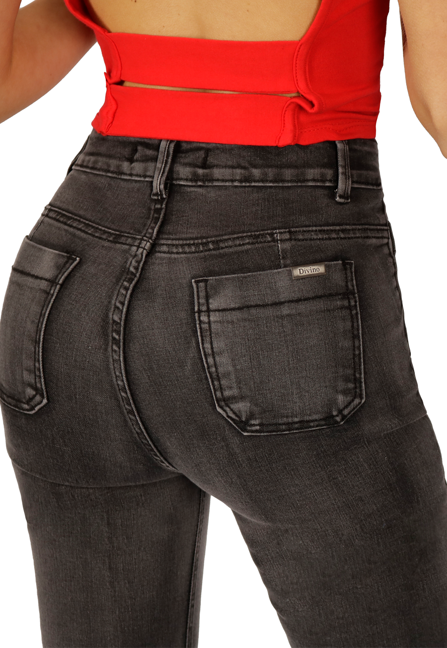 Jeans Valeria III Negro Divino Jeans