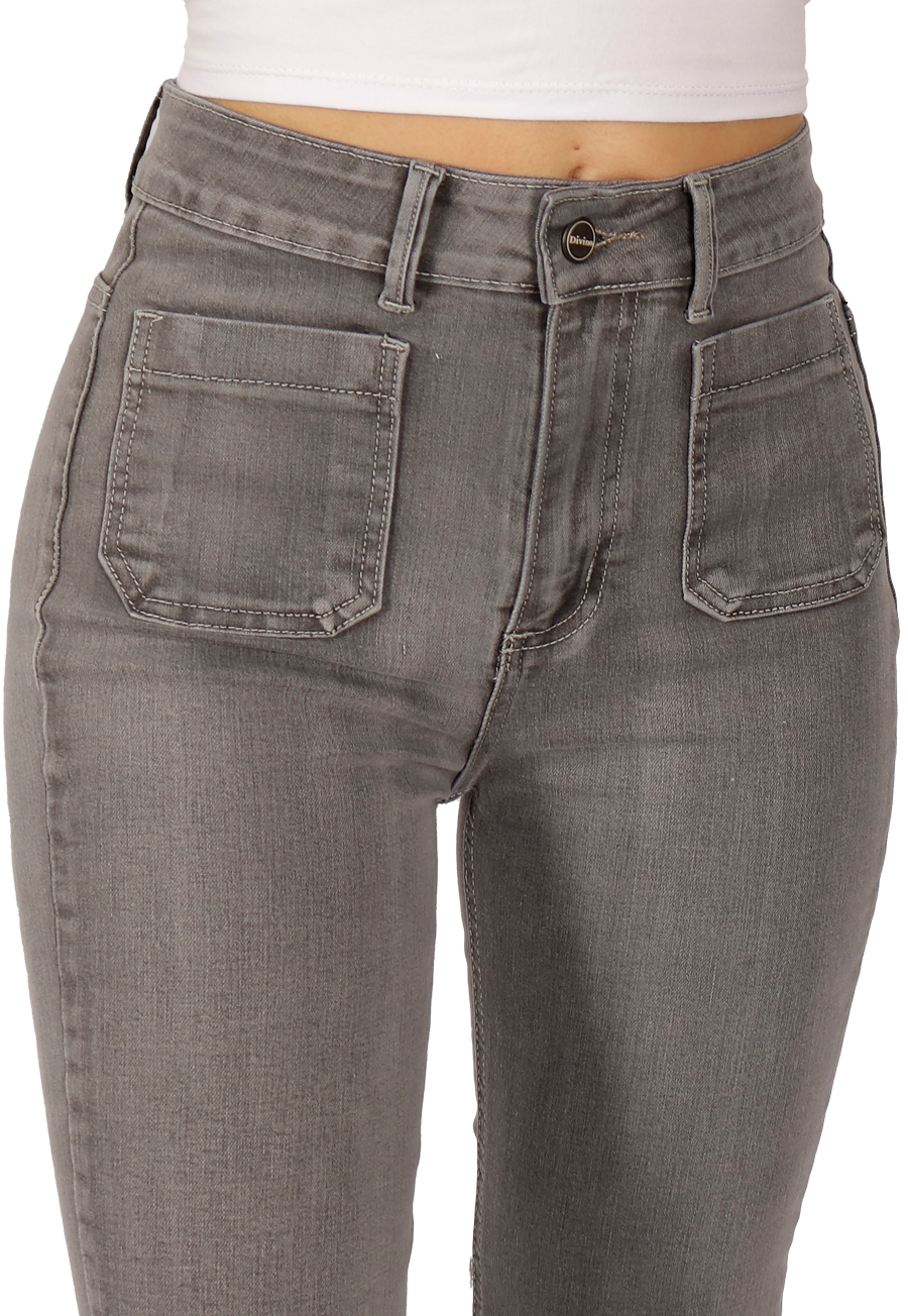 Jeans Valeria IV Gris Divino Jeans