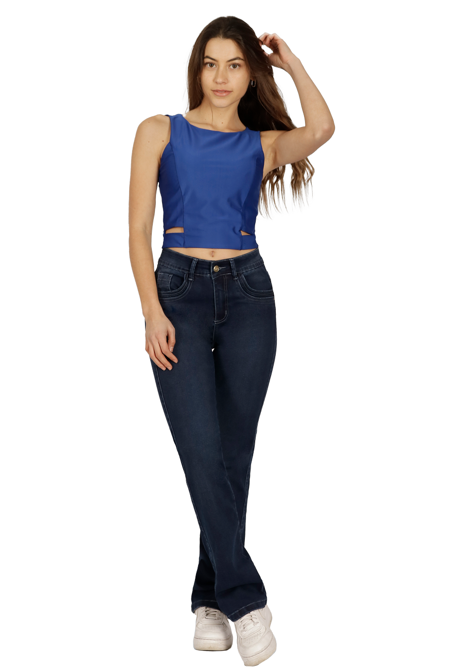 Jeans Carla I Azul Divino Jeans
