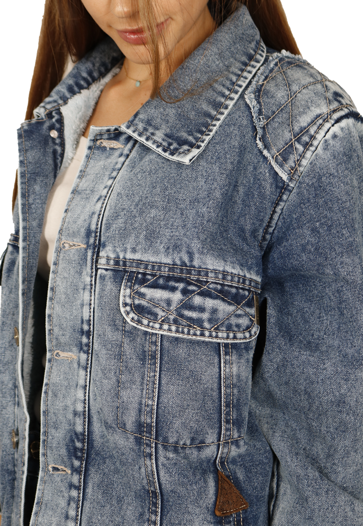 Chaqueta Aguamarina I Azul Divino Jeans