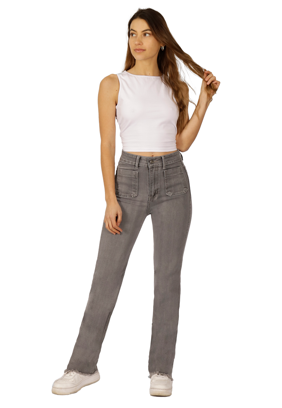Jeans Valeria IV Gris Divino Jeans