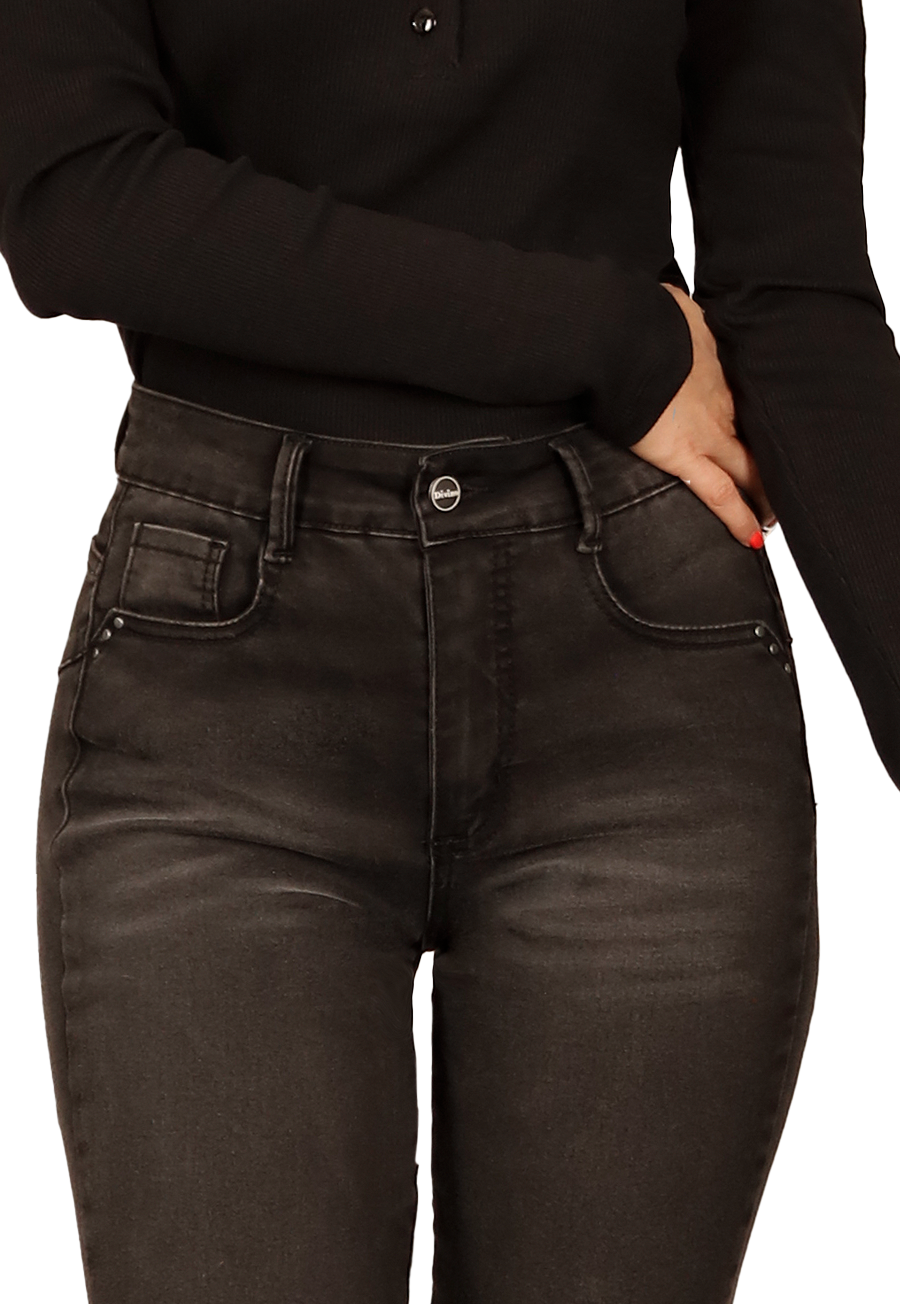 Jeans Hilary II Negro Divino Jeans