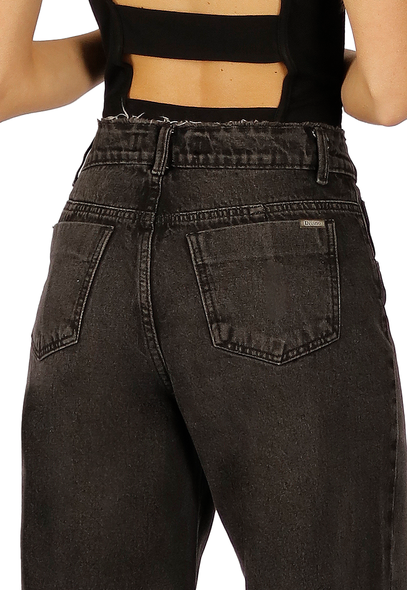 Jeans Rafaella Negro Divino Jeans