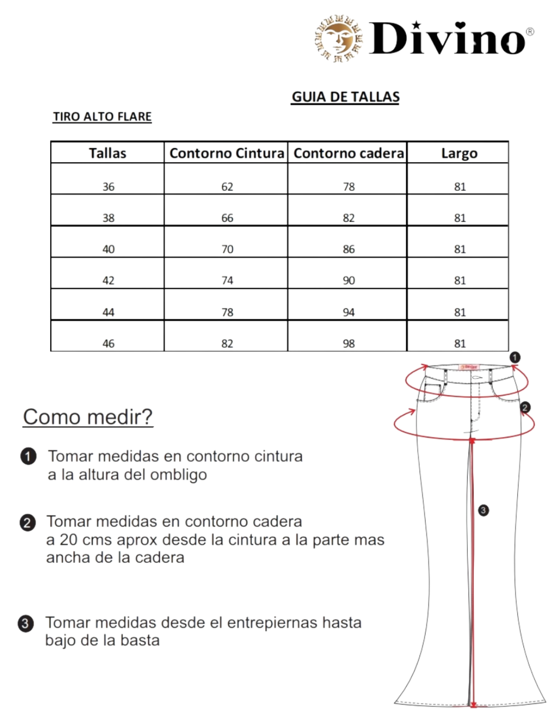 Jeans Bianca I Azul Divino Jeans