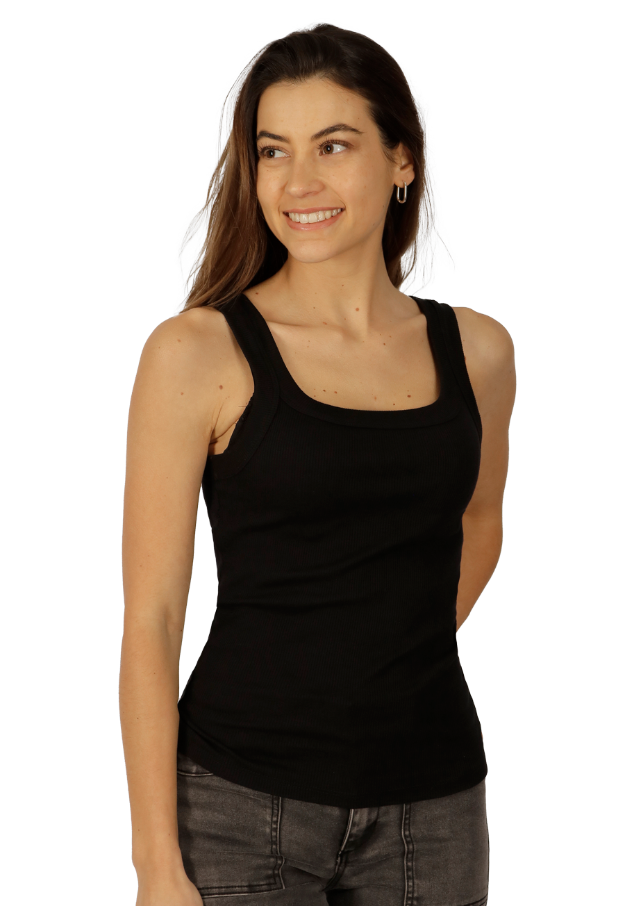 Polera Fefa I Camiseta Negra Divino Jeans