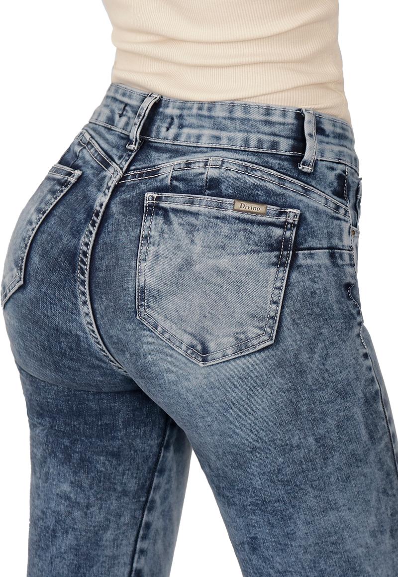 Jeans Brenda I Azul Divino Jeans