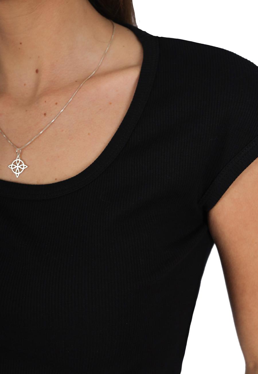 Polera Maira I Negra Divino Jeans