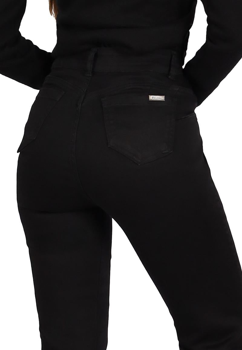 Jeans Carla III Negro Divino Jeans