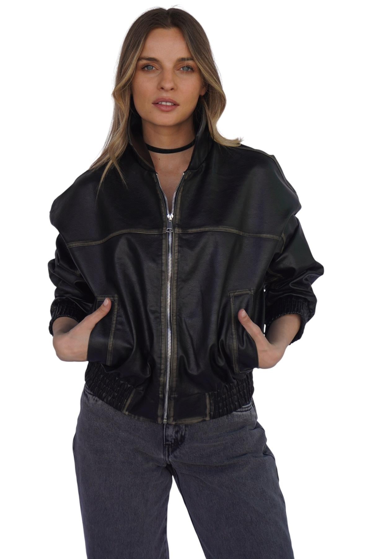 Chaqueta Maite I Negro Divino Jeans