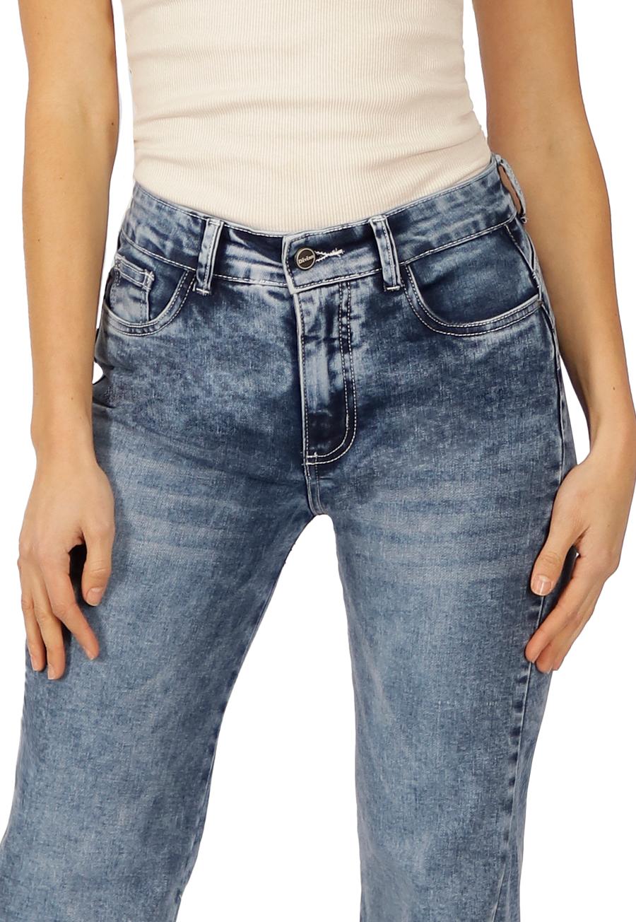 Jeans Brenda I Azul Divino Jeans
