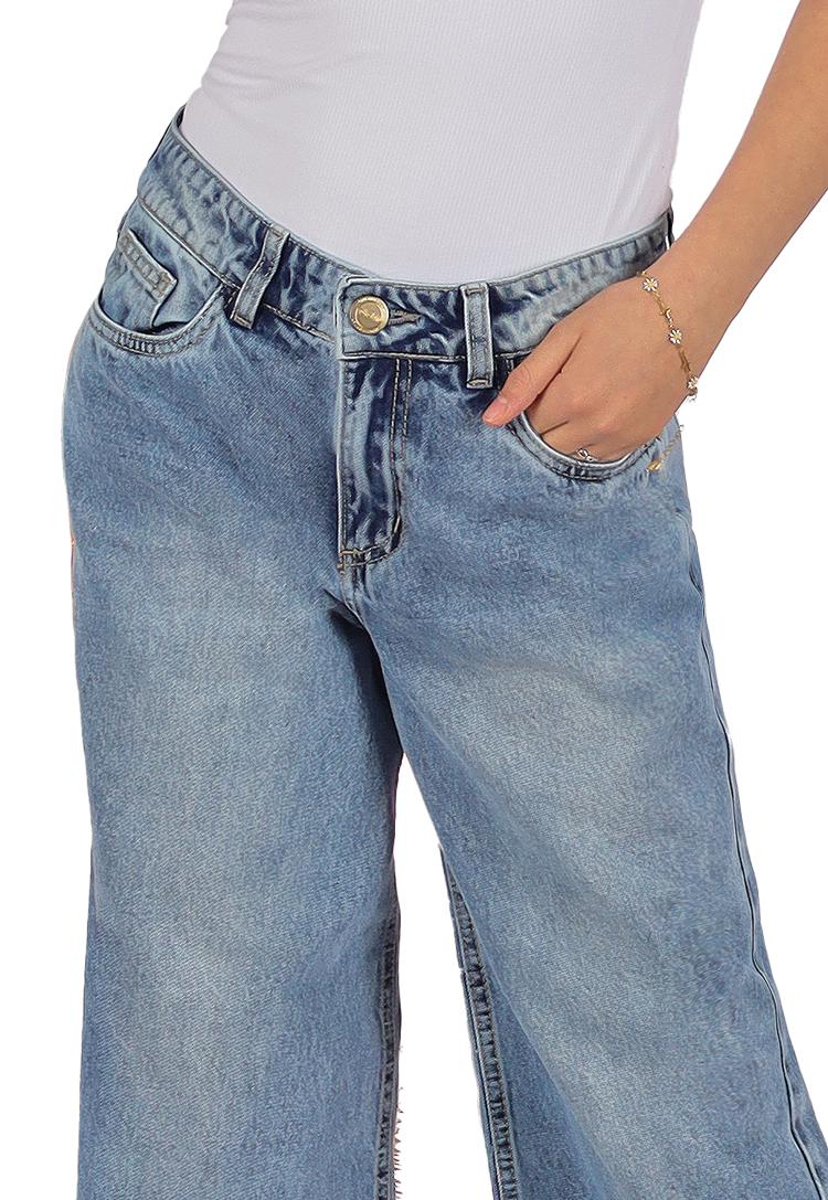Jeans Lunita II Celeste Divino Teen