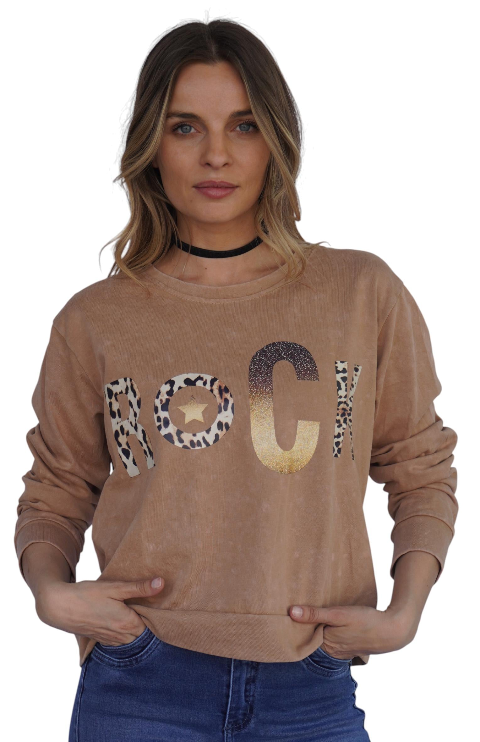 Polerón Nora IV Camel Divino Jeans