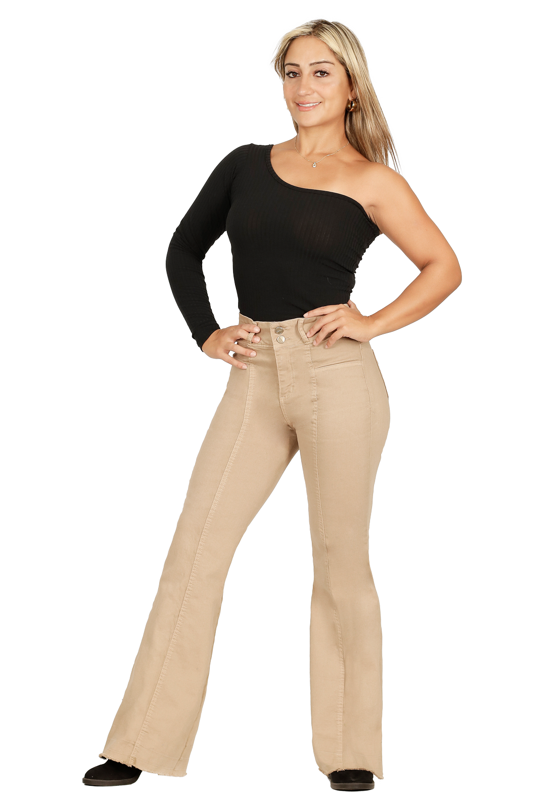 Jeans Amy V Beige Divino Jeans