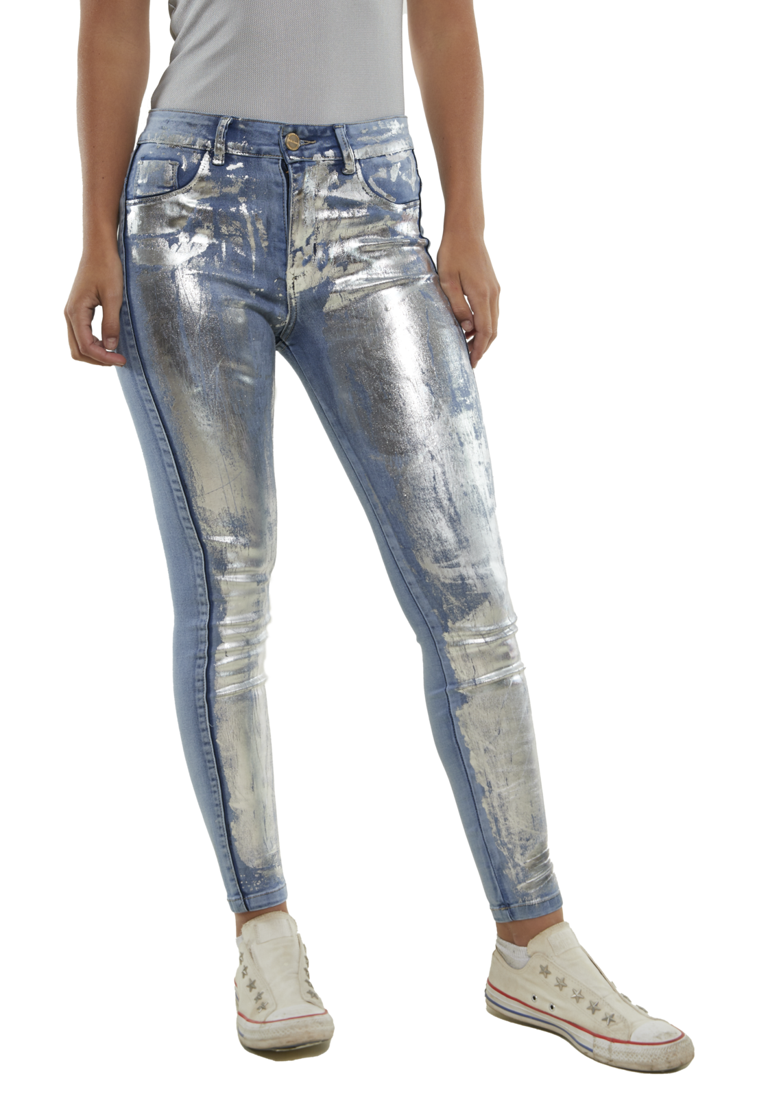 Jeans Plata Celeste Divino Jeans