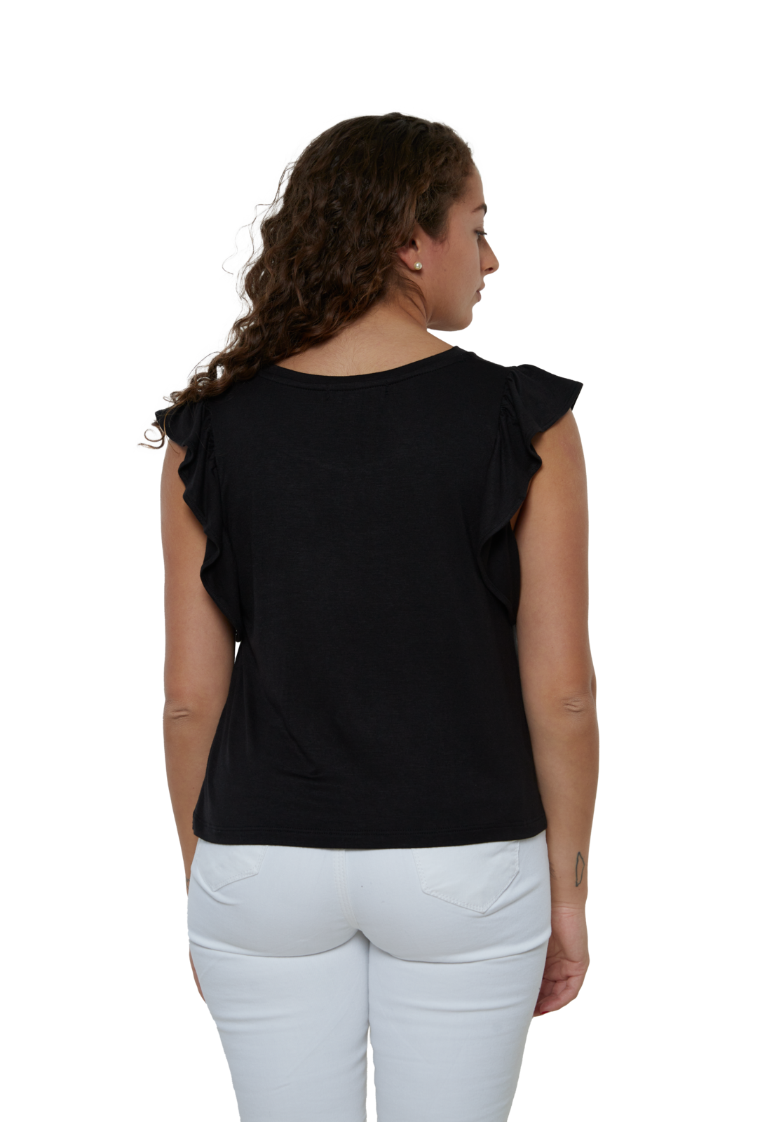 Polera Dulce III Negra Divino Jeans