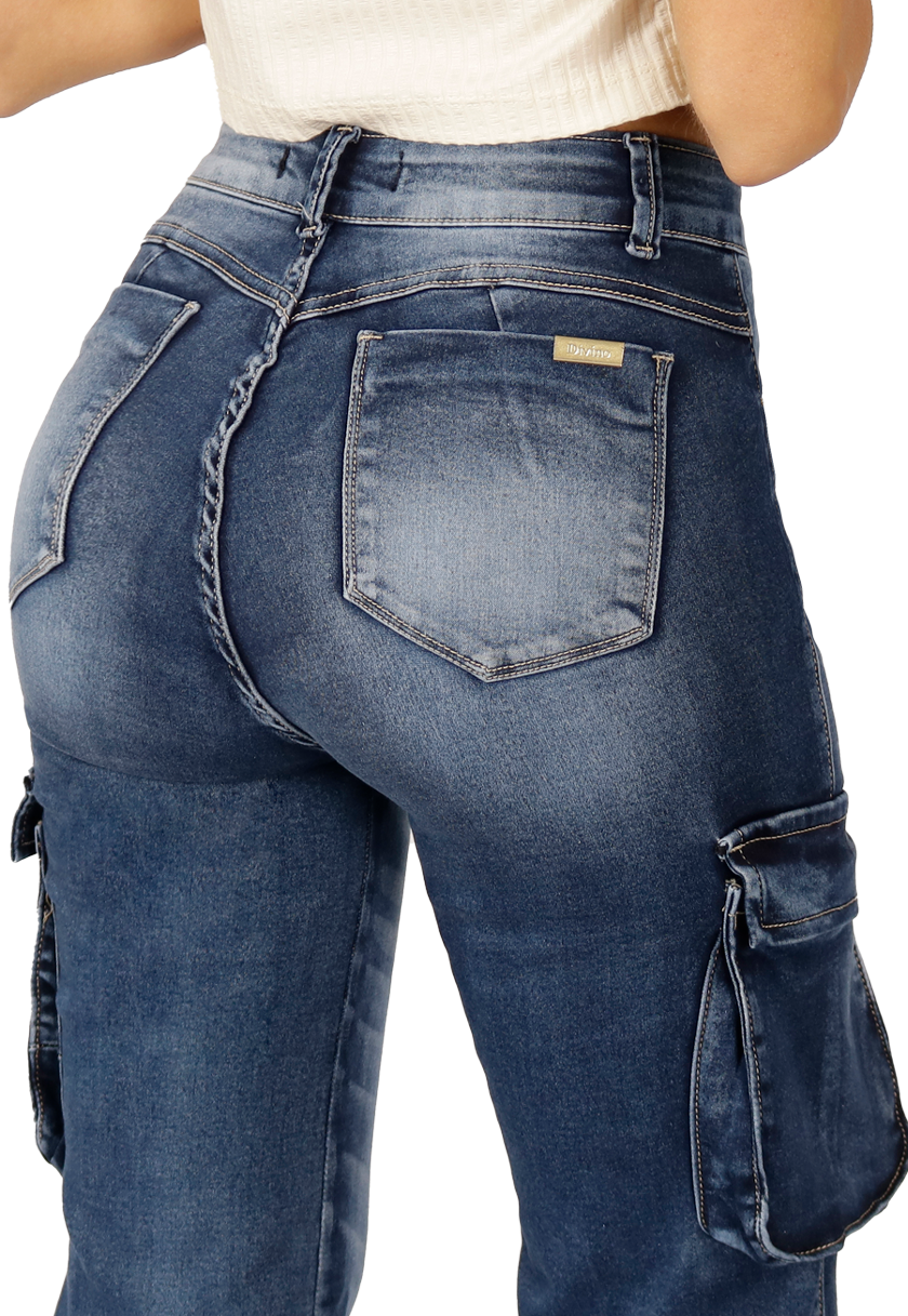 Jeans Cristal I Azul Divino Jeans