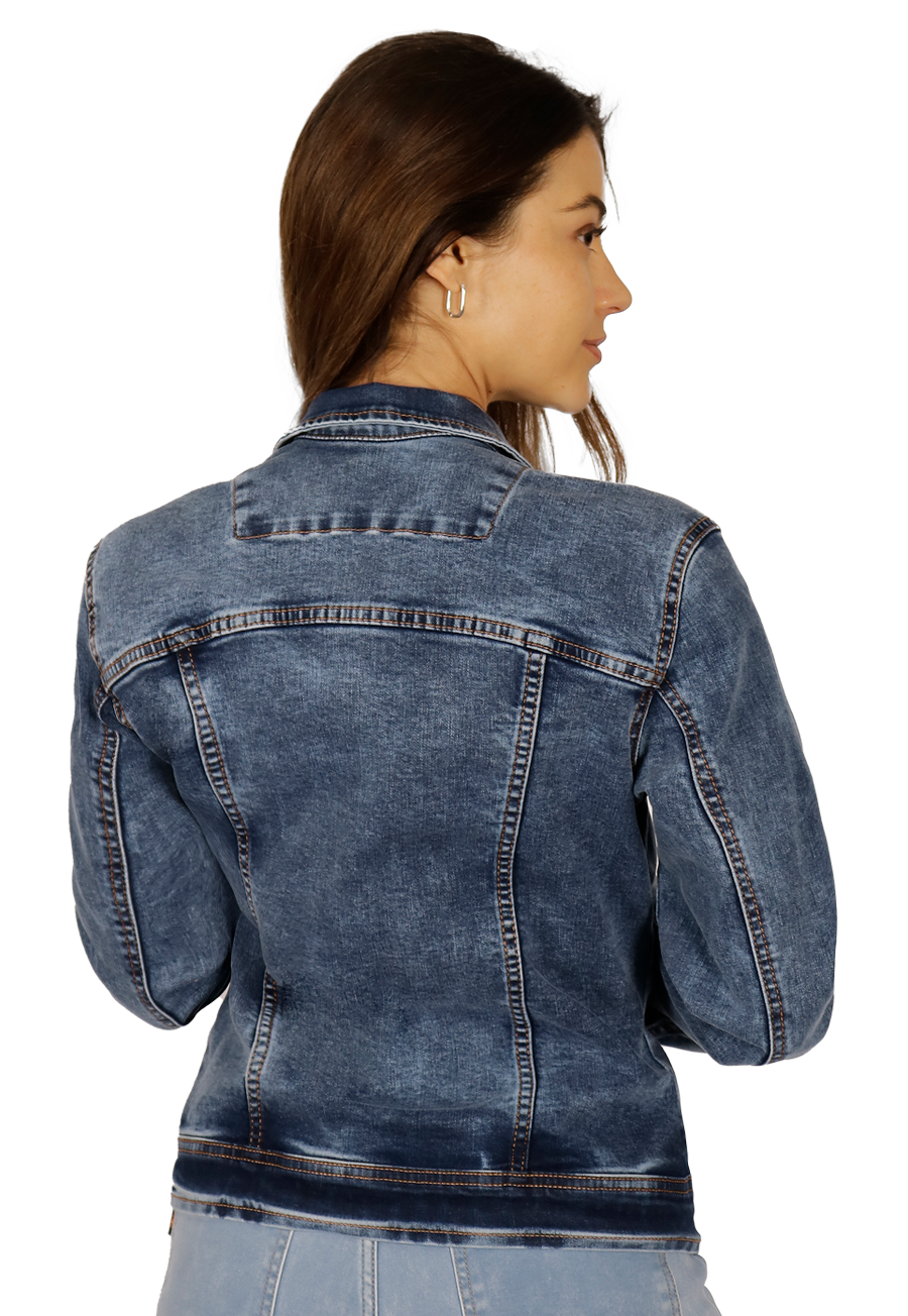 Chaqueta Marisol II Azul Medio Divino Jeans