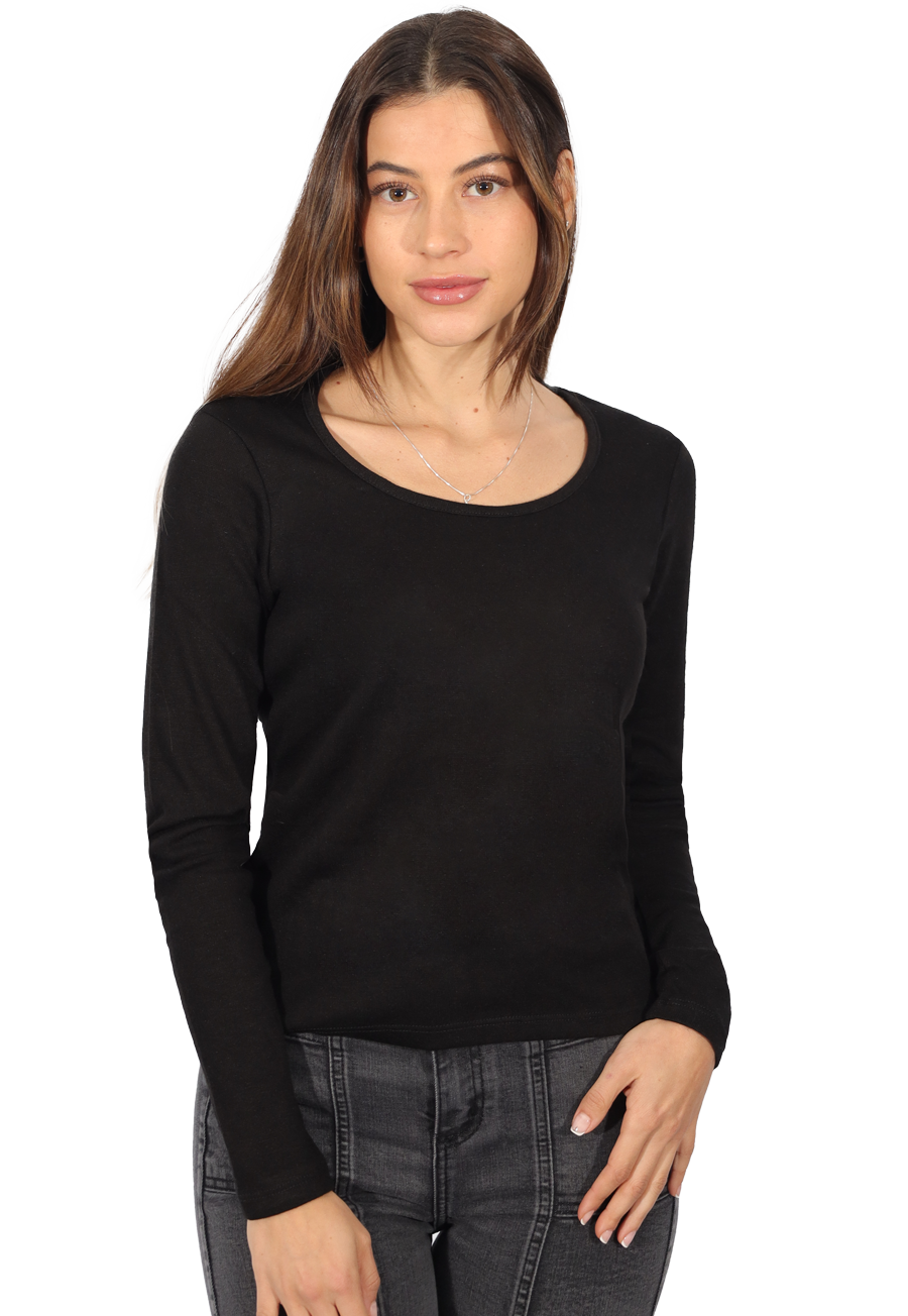 Polera Edita I Negra Divino Jeans