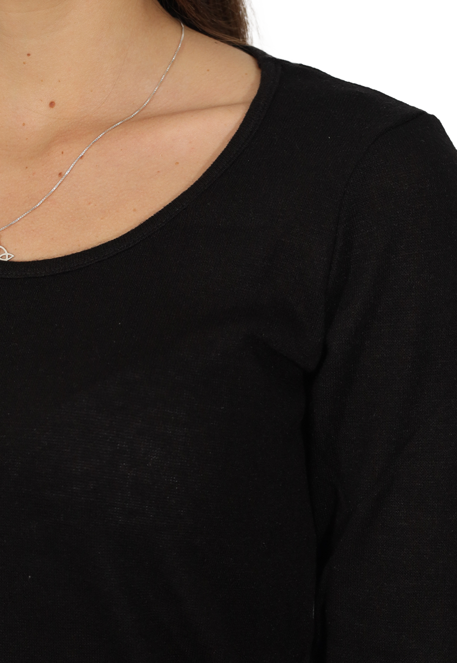 Polera Edita I Negra Divino Jeans