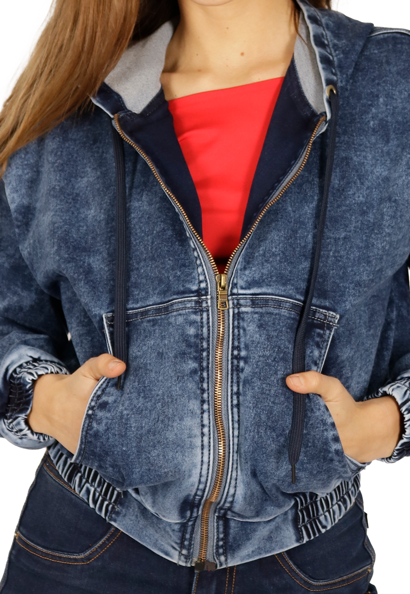 Chaqueta Gala I Mezclilla Azul Divino Jeans