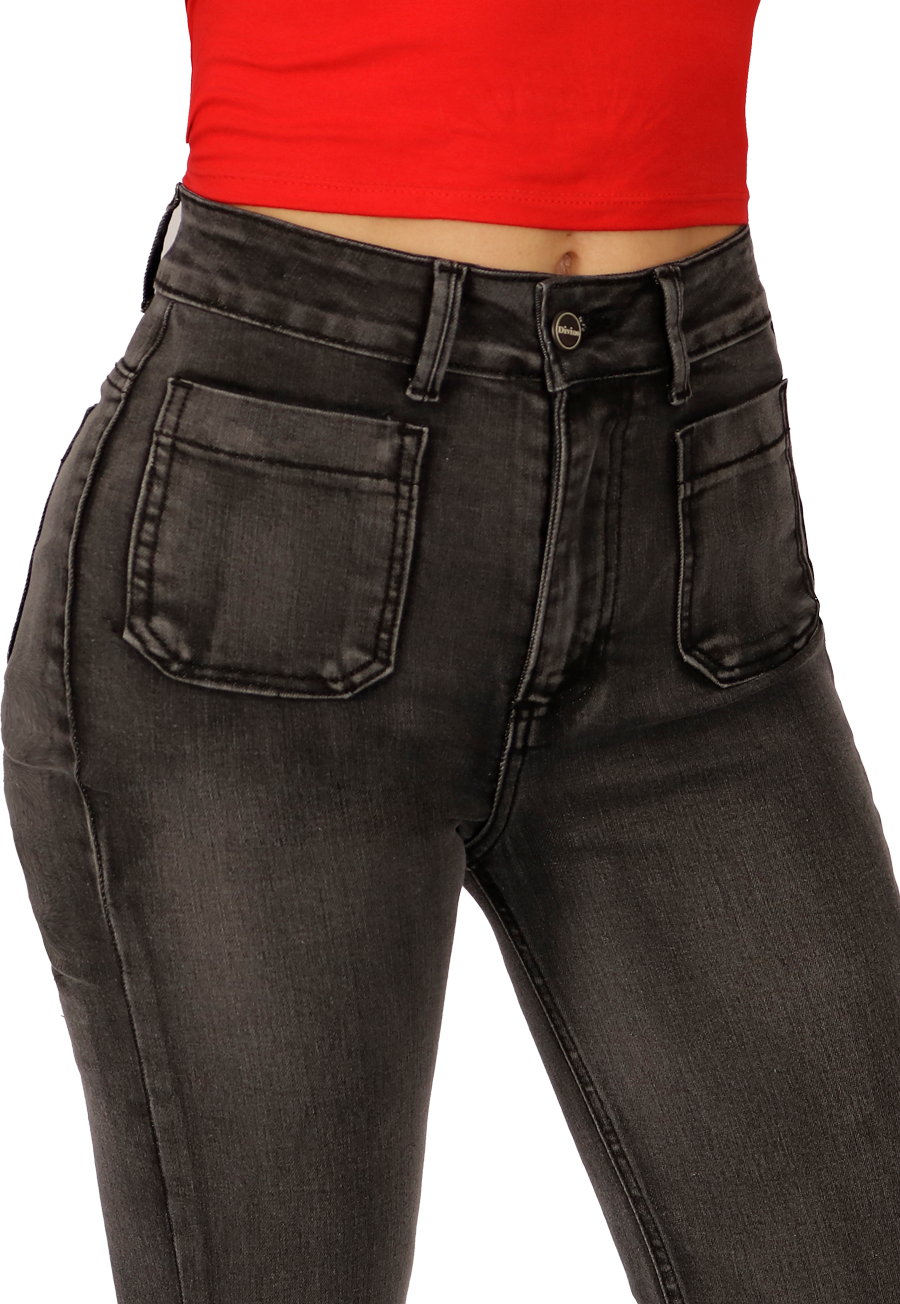 Jeans Valeria III Negro Divino Jeans