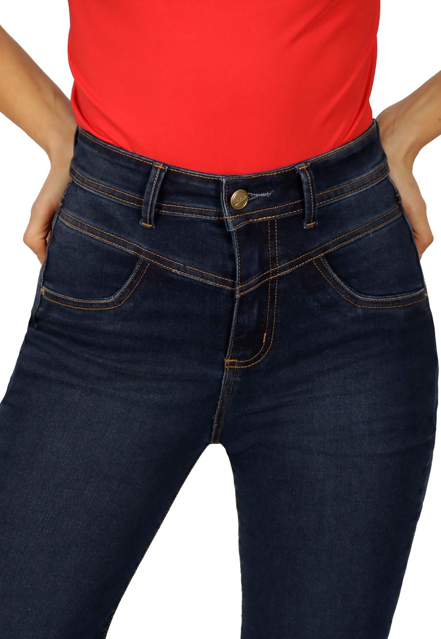 Jeans Frida I Azul Divino Jeans