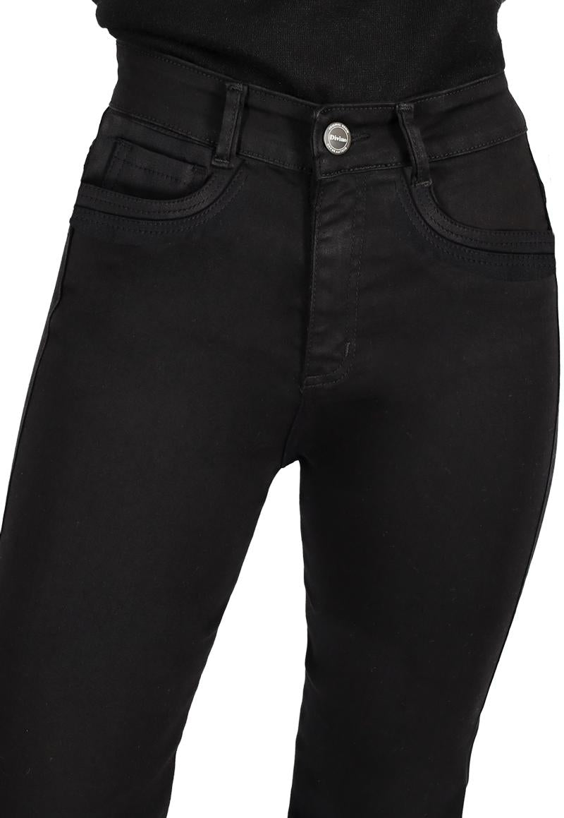 Jeans Carla III Negro Divino Jeans